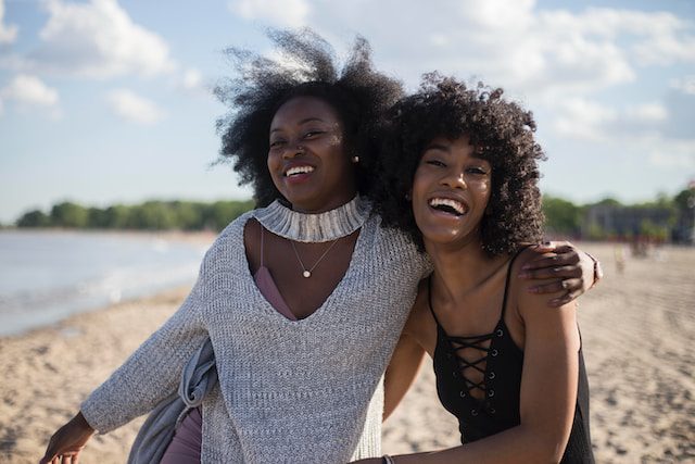 black-women-hug